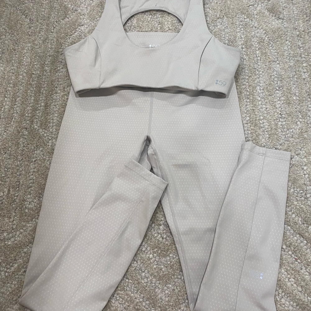 Splits59 workout sports bra and legging set